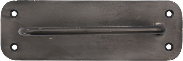 Toiletpapirholder House Doctor Pati sort antik, rustfrit stål, H6ÃL18 cm
