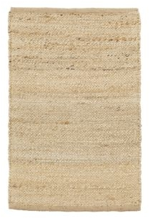 Gulvtæppe House Doctor Hempi 60 x 90 cm natur jute bomuld hamp med antiskrid