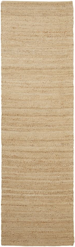 Gulvtæppe House Doctor Hempi 90x300 cm natur hamp jute bomuld antiskrid