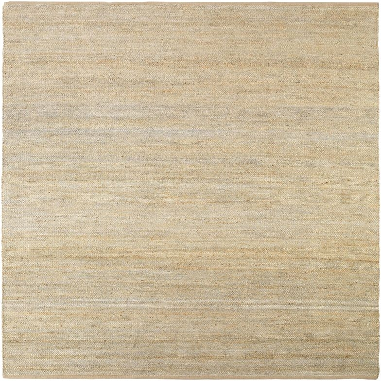 Gulvtæppe House Doctor Hempi 250x250 cm natur hamp jute bomuld med antiskridbagside