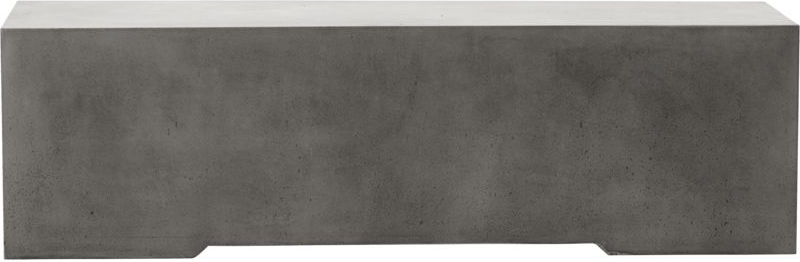 Betonbænk House Doctor Ceme grå 38Ã40Ã130 cm udendørs havebænk