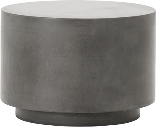 Udendørs beton sofabord House Doctor Out Ø50 x H35 cm grå