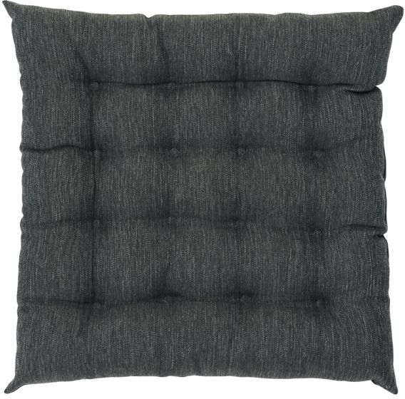 Siddehynde/siddepude med fyld House Doctor Fine armygrøn 50 x 50 cm