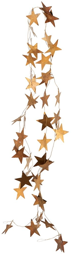 Guirlande ornament 250 cm  -  House Doctor Stars messing