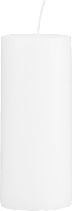 Bloklys House Doctor Classic Candles Collection stearinlys Ø6Ã15 cm hvid paraffin 60 timers brændetid