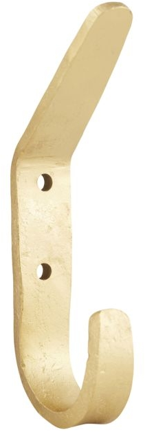 Knage House Doctor Forged i jern med gylden messingsfinish 12 cm