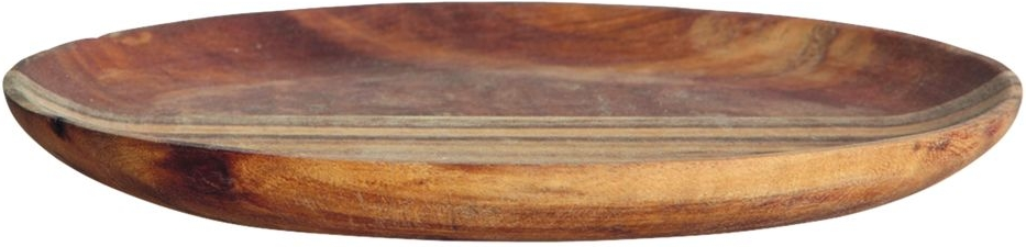 Serveringsbakke House Doctor Nature i akacietræ 15x11 cm rustik snackbakke & dekorationsfad
