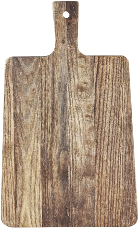 Skærebræt og serveringsbræt House Doctor Walnut 26x42 cm naturlig brasiliansk valnød