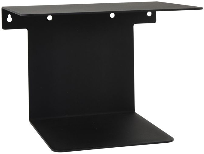 Opbevaringshylde House Doctor Book i sort stål H23xB25xL32 cm