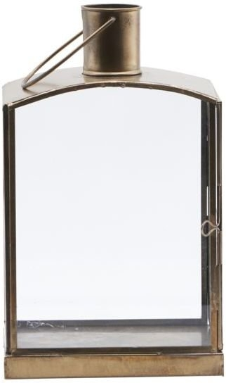 Lanterne House Doctor Origi Messing Jern & Glas H27 x 11 x 16,5 cm
