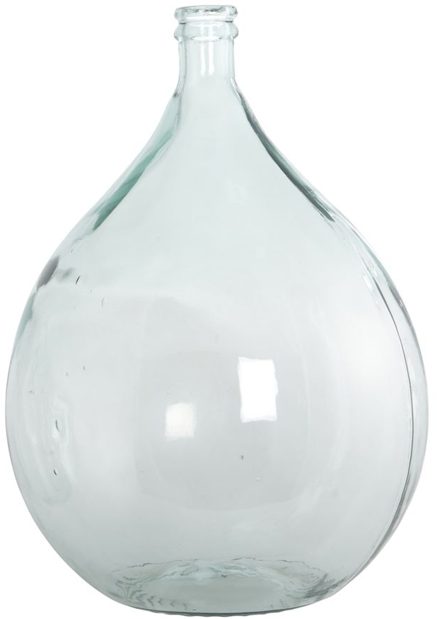 House Doctor Bottle Vase gulvvase klar 100% genbrugsglas Ø40ÃH56 cm