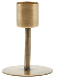 Lysestage House Doctor Anit antik messing jern Ø5ÃH7 cm