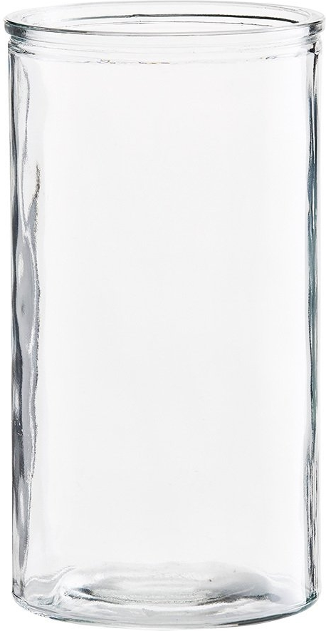Vase House Doctor Cylinder Ø13x24 cm, klart glas