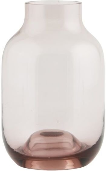Vase House Doctor Shaped glas aubergine Ø9ÃH14 cm