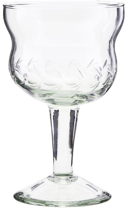 Drikkeglas House Doctor Vintage vinglas i klart glas Ø8 x H13 cm