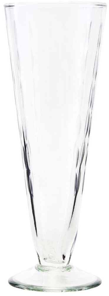 Champagneglas, drikkeglas House Doctor Vintage Ø7 x H20 cm vintage-inspireret mønster