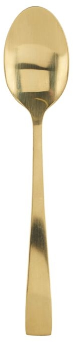 Dessertske/teske House Doctor Golden-serie guld Rustfrit stål 14,3 cm