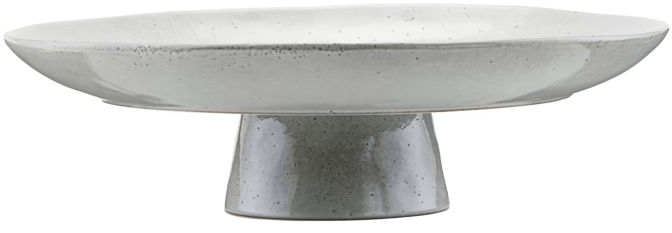 Serverings-/kagefad House Doctor Nurture Ø32 cm ler med gråblå glasur