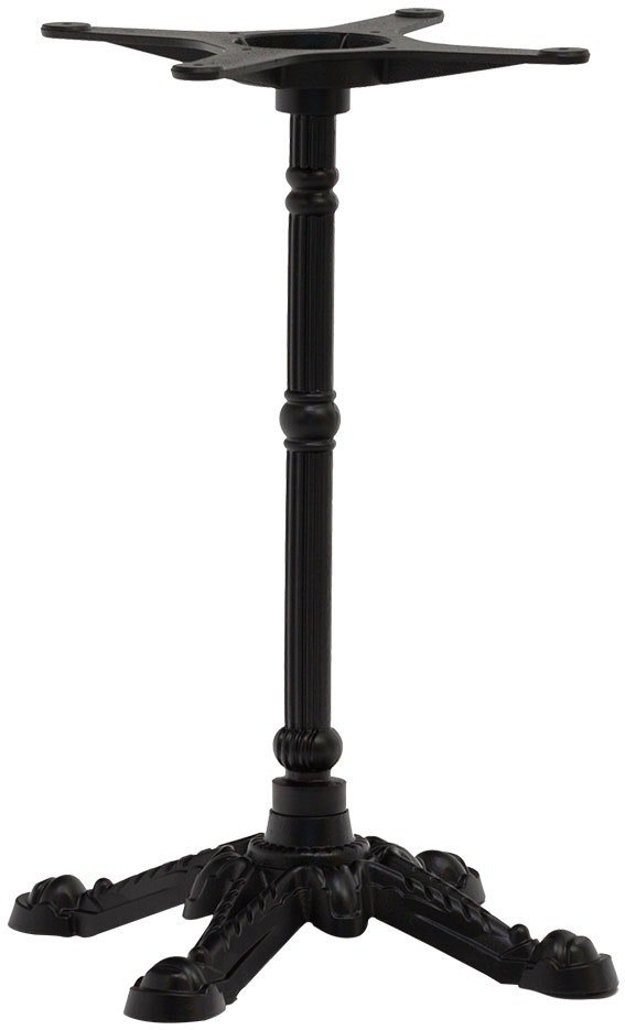 Cafébordstel House of Sander Romance sort metal H71 cm B38ÃL38 cm