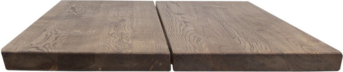 Plankebordplade spisebordplade House of Sander Asta i røget egetræ 240Ã103Ã4 cm