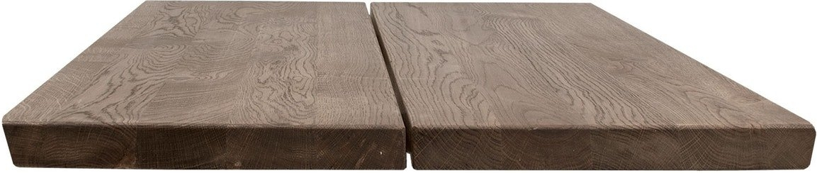 Bordtillægsplade House of Sander Asta egetræ grå 50 x 103 x 4 cm