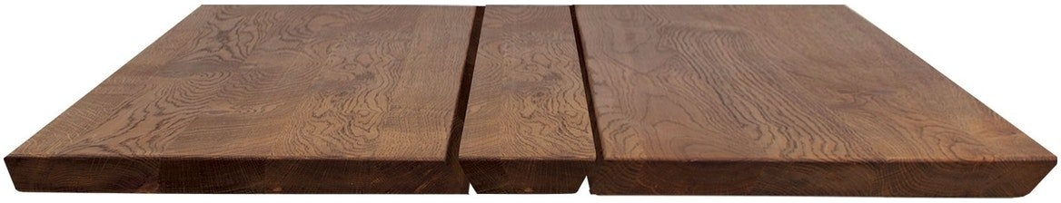 Plankebordplade House of Sander Ragnar egetræ mocca 103 x 240 x 4 cm