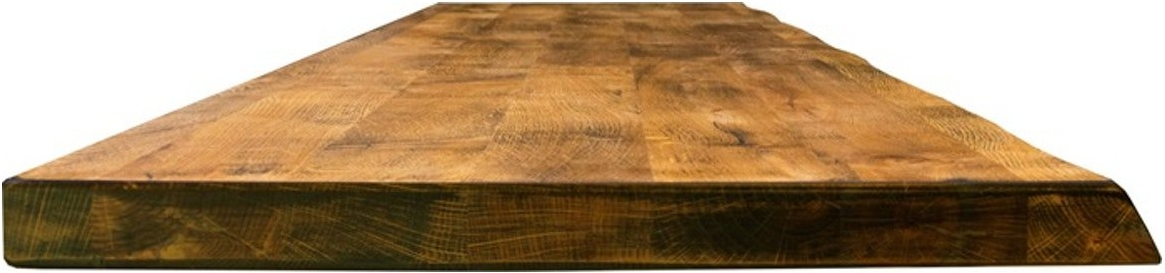 Skrivebordsplade House of Sander York vintage egetræ 180 x 55 cm svævende vægophæng