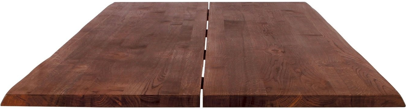 Plankebordplade House of Sander Curve mocca egetræ 160x95 cm