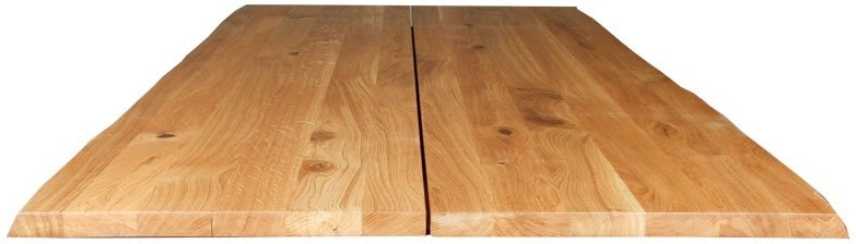 Plankebordplade House of Sander Curve egetræ natur 160x95 cm
