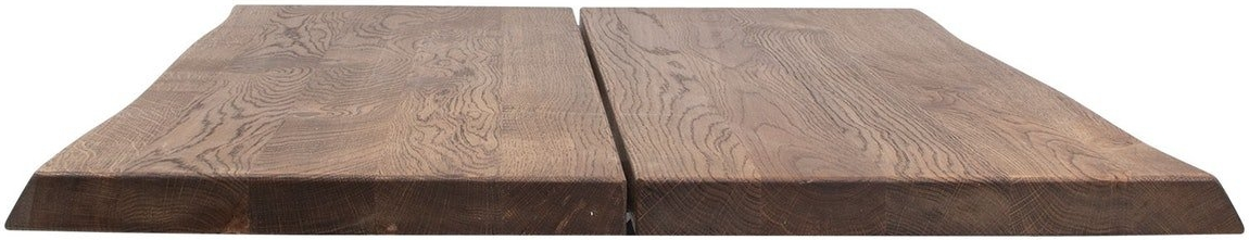 Plankebordsplade House of Sander Hugin smoked egetræ 200 x 103 x 4 cm