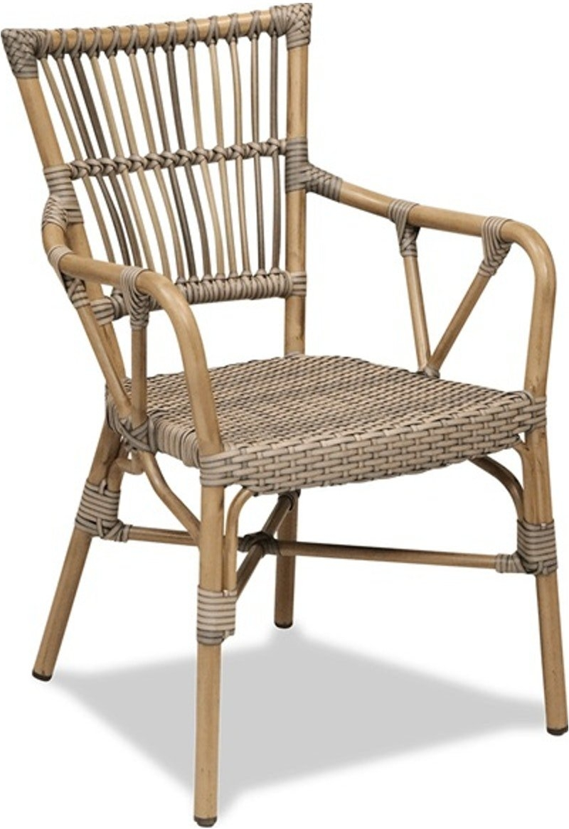 Udendørs spisebordsstol House of Sander Aaron natur aluminium H83xB54xD57 cm