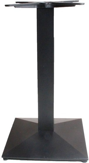 Bordben til caféborde House of Sander Dallas sort pulverlakeret jern H72 x 41 cm