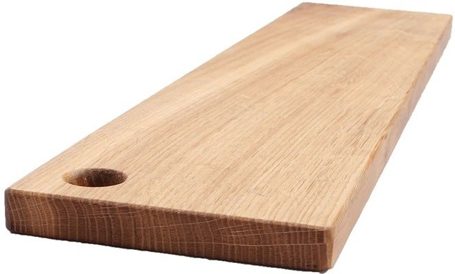 Skære- og serveringsbræt House of Sander Tapas egetræ 60x14 cm natur