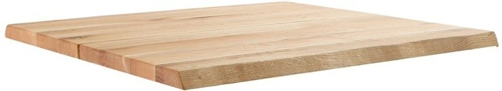Bordplade til café- og sofabord House of Sander Curve egetræ natur 72 x 72 x 3 cm