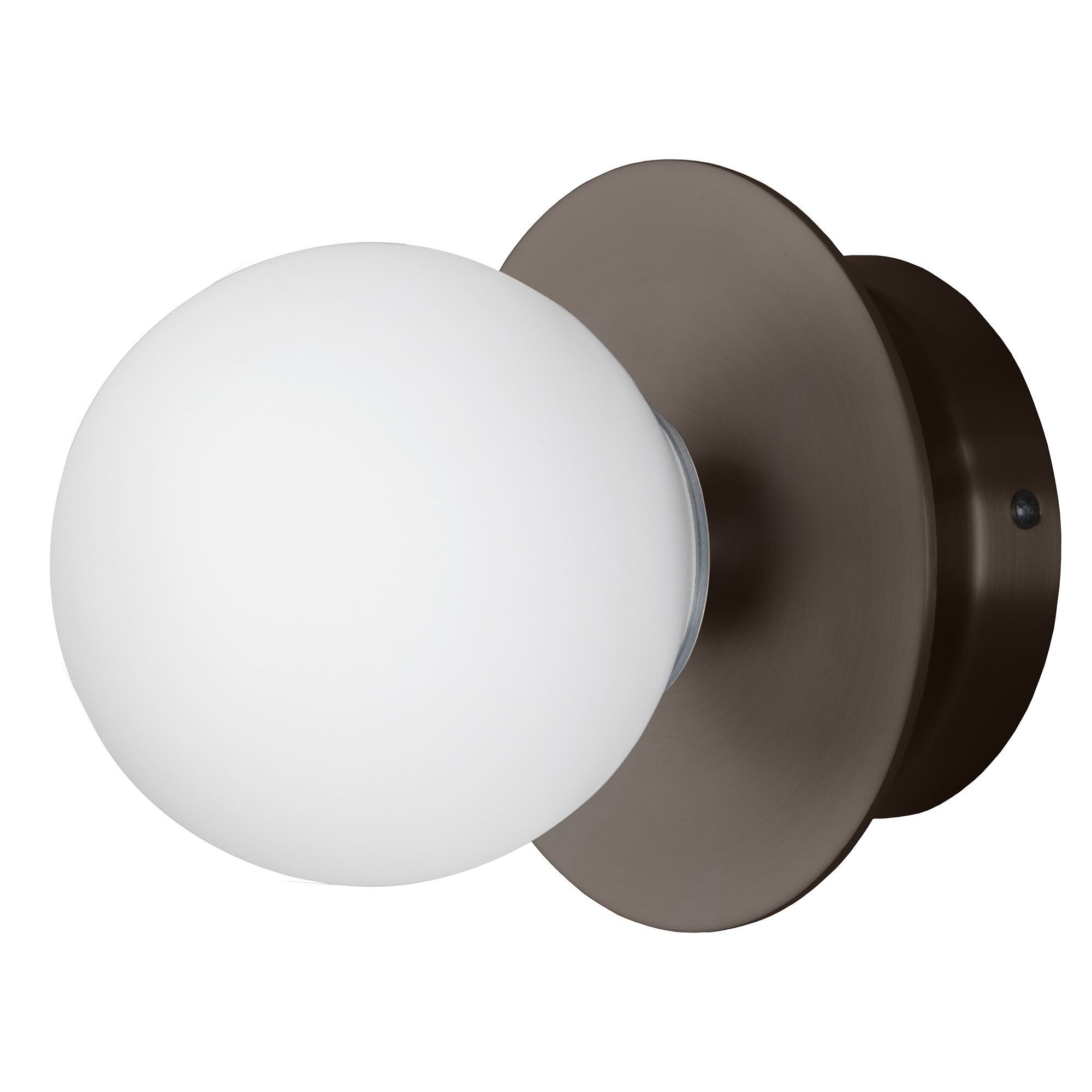 Globen lighting Art Deco væglampe, bronze/hvid