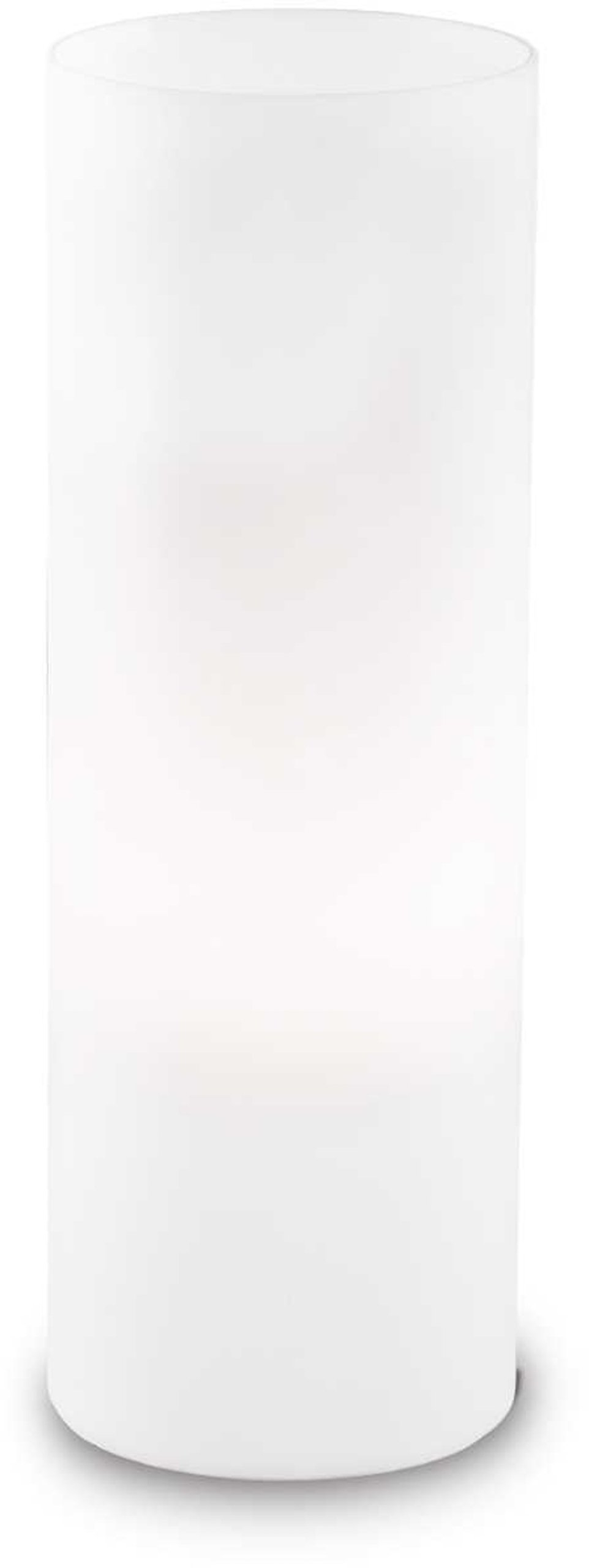 Bordlampe Ideal Lux Edo hvidt blæst glas Ø12Ã35 cm E27 fatning