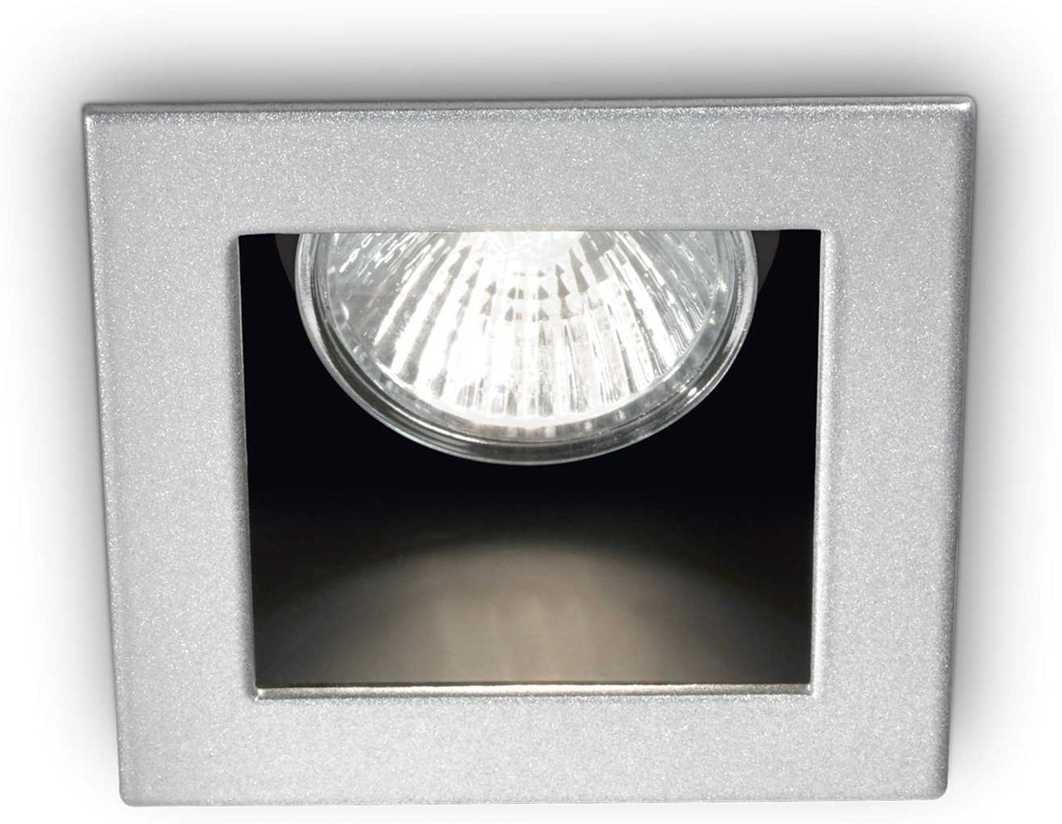 Indbygningslampe Ideal Lux Funky Aluminium GU10 50W IP20 9Ã9Ã11,5 cm Spot