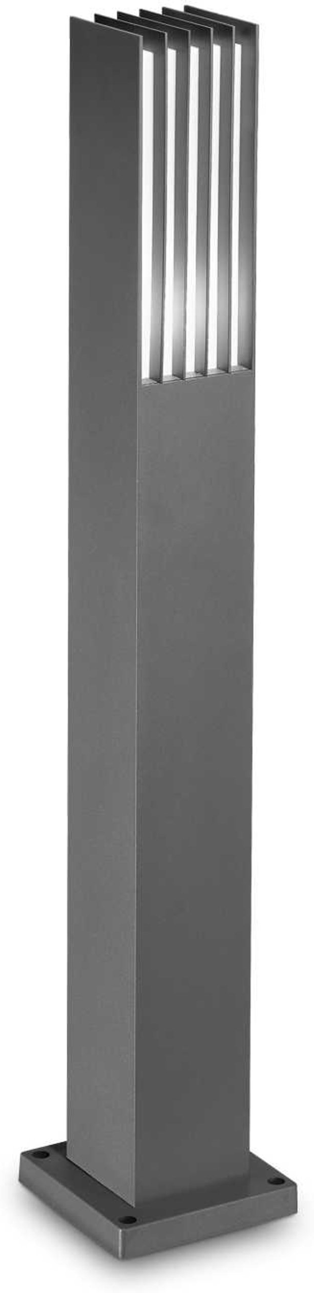 Udendørs gulvlampe Ideal Lux Marte antracit H80,5x14x14 cm