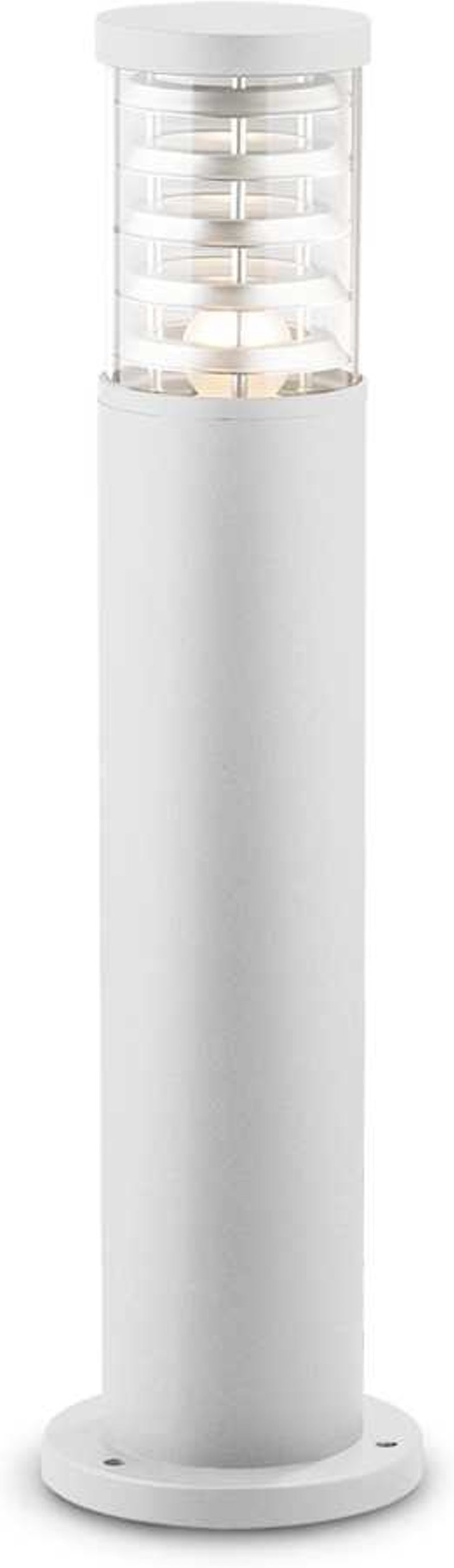 Udendørs gulvlampe Ideal Lux Tronco hvid Ø15,5xH60,5 cm IP44 aluminium