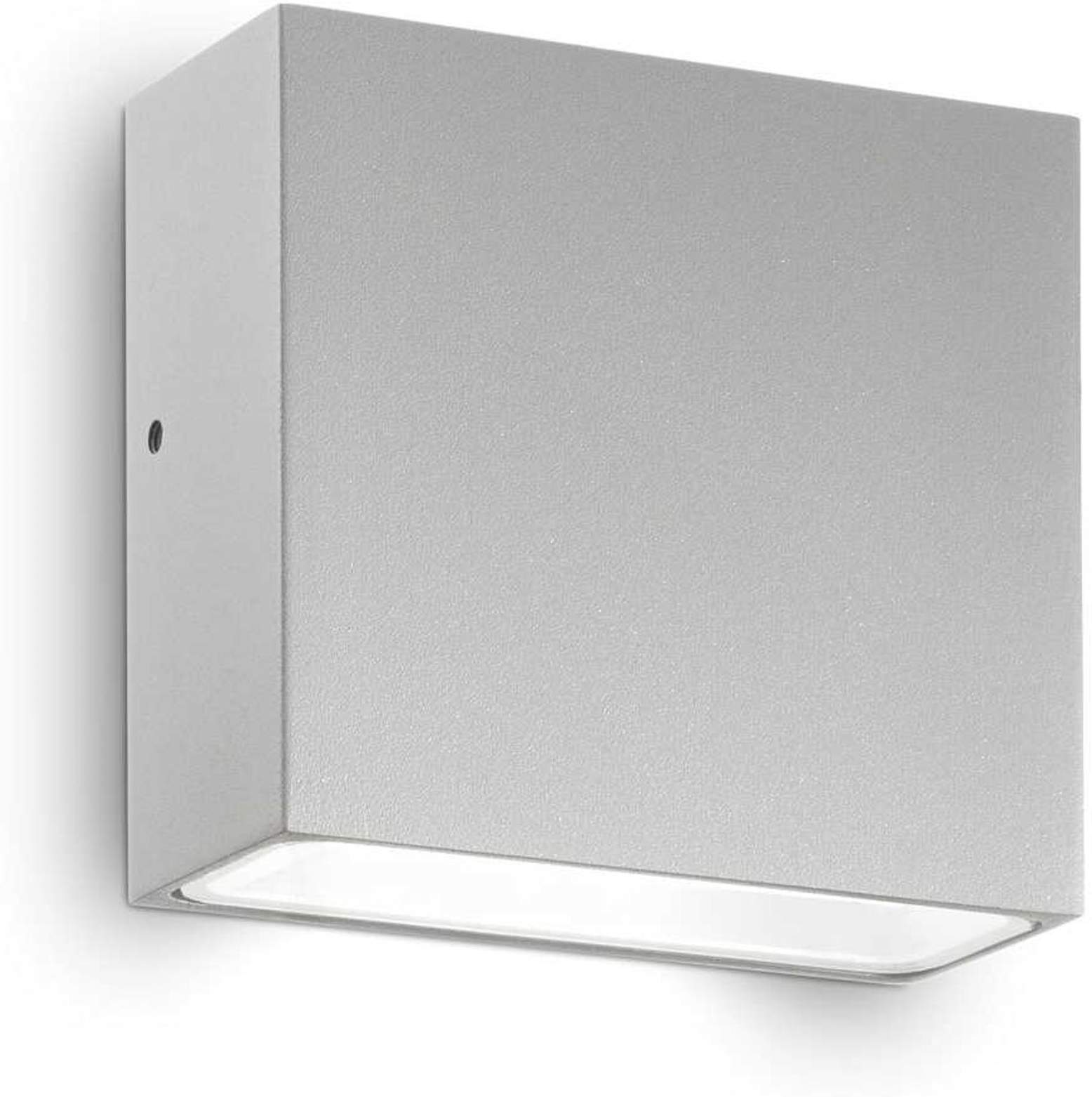 Udendørs væglampe Ideal Lux Tetris-1 grå aluminium IP44 G9-fatning