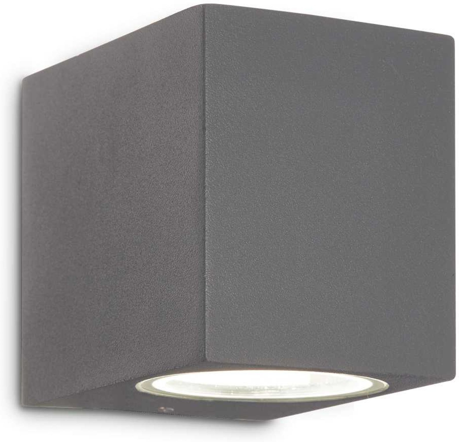 Udendørs væglampe Ideal Lux Up antracit H8ÃB6,5ÃL9,5 cm IP44