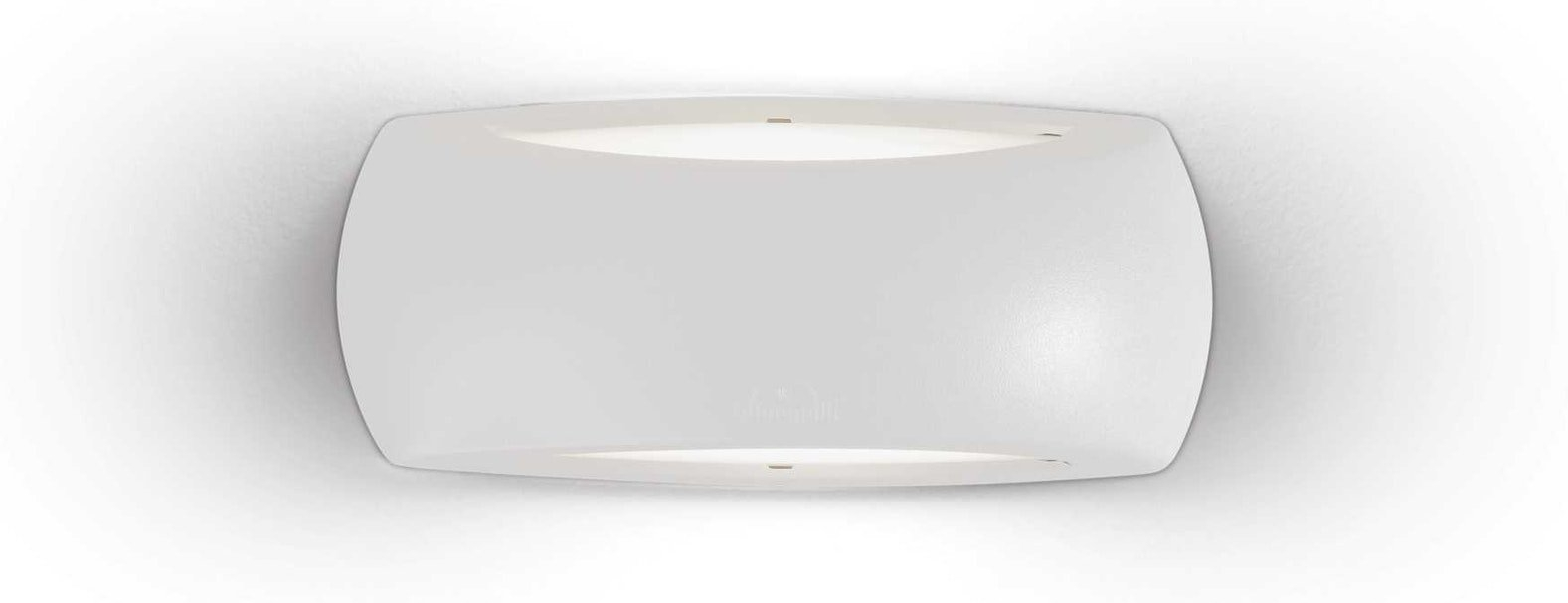 Udendørs væglampe Ideal Lux Felix 30x8,5x13 cm hvid  -  IP66, robust plast, E27-fatning