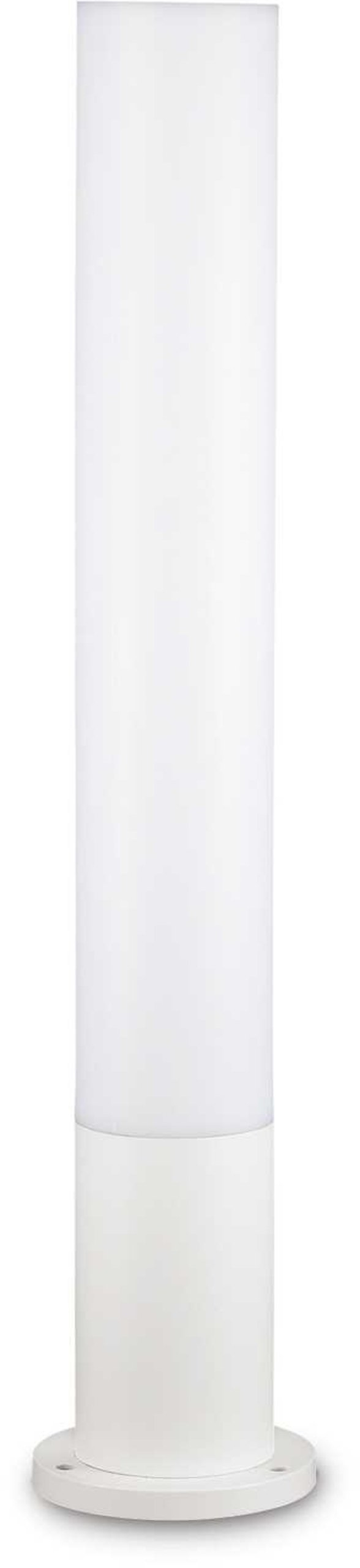 Udendørs gulvlampe Ideal Lux Edo Outdoor hvid Ø15,5 cm x H80 cm aluminium IP44