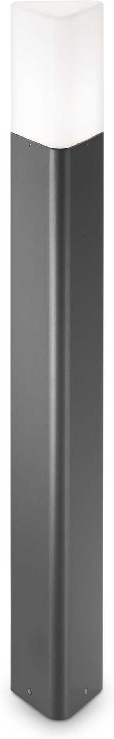 Udendørs gulvlampe Ideal Lux Pulsar antracit 80 cm IP44 aluminium