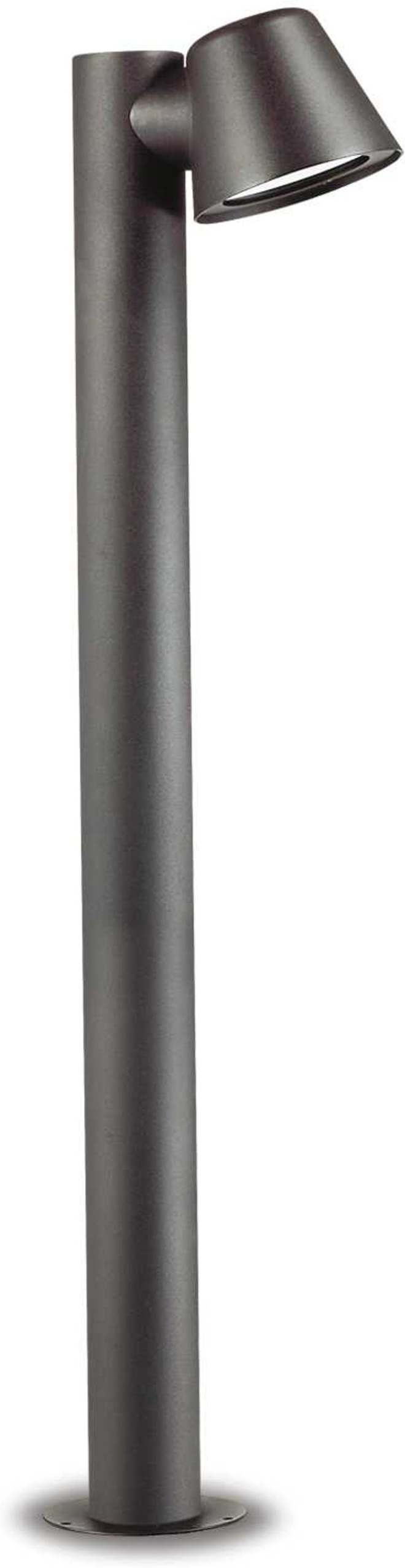 Udendørs gulvlampe Ideal Lux Gas antracit aluminium H80 cm Ø11,5 cm IP43