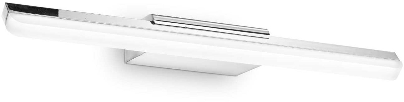 LED-væglampe Ideal Lux Riflesso IP44 900 lm krom L42 x H4 x B9 cm