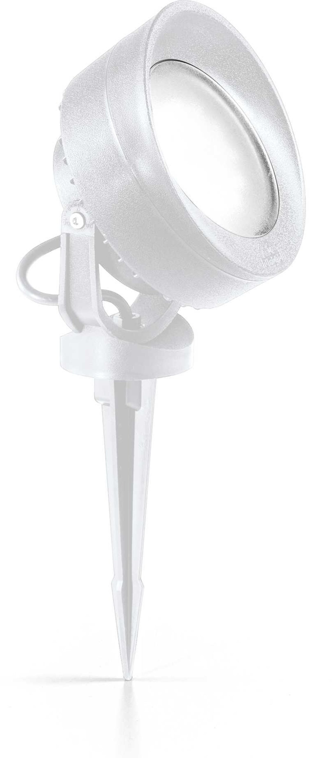 Udendørs spotlight projektør Ideal Lux Litio IP66 800 lm med GX53 7W 4000K hvid/sort