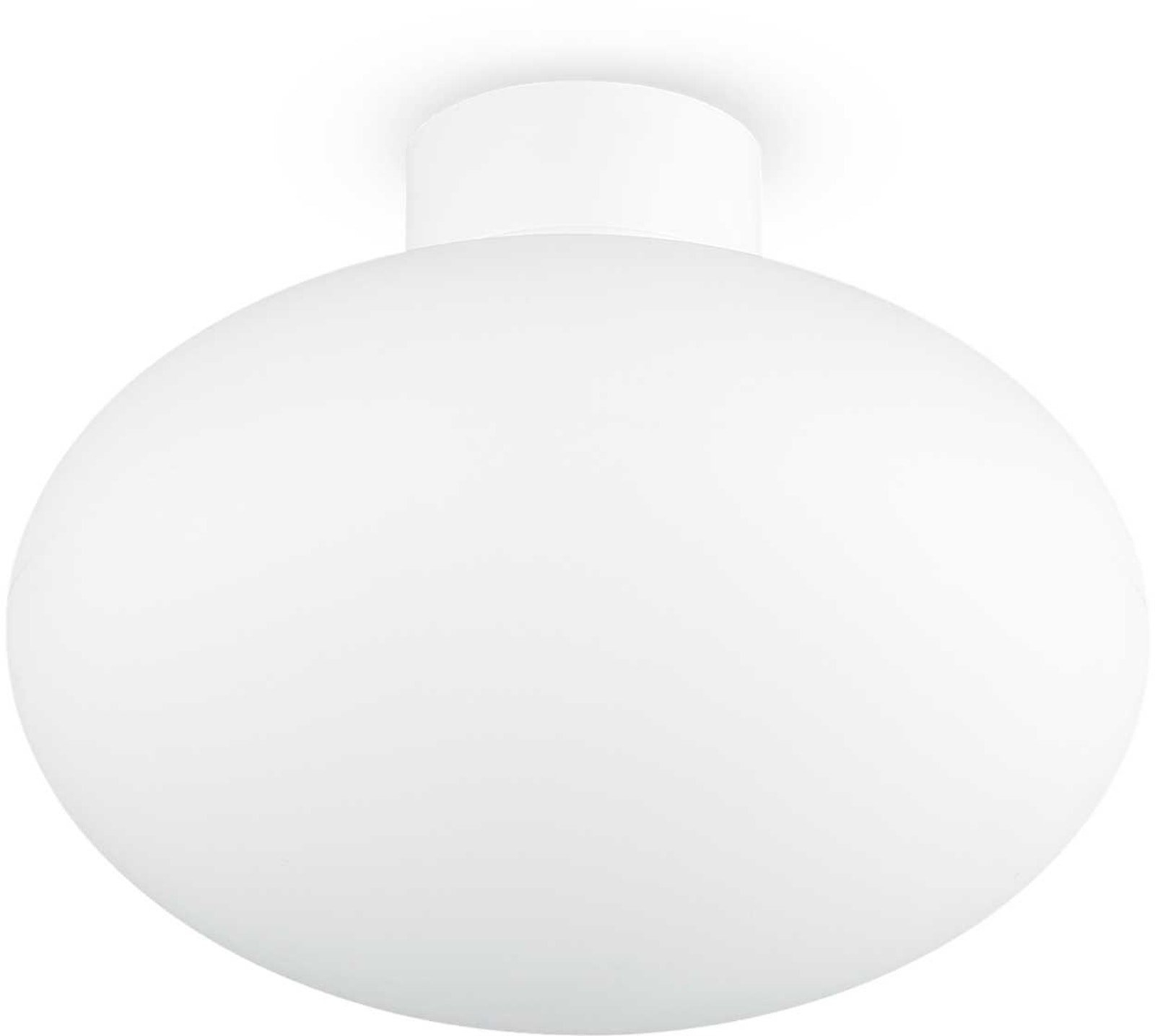 Udendørs loftslampe Ideal Lux Clio IP44 hvid Ø9