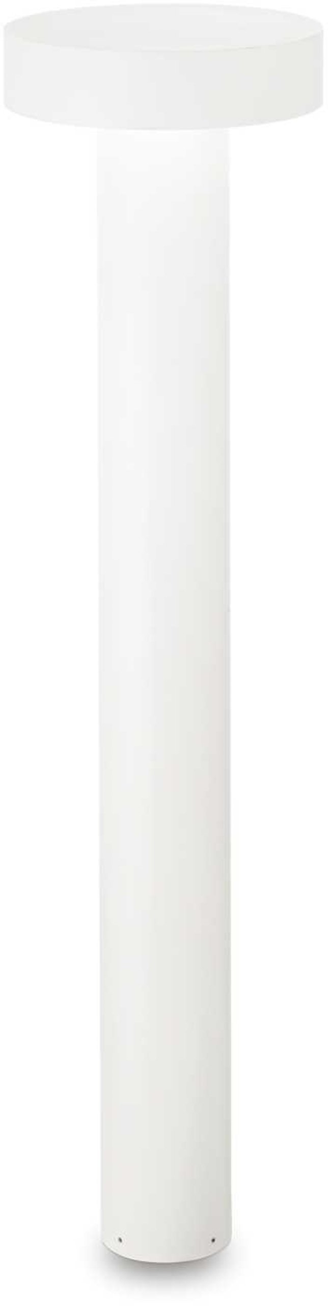 Udendørs gulvlampe Ideal Lux Tesla hvid Ø20,5ÃH80 cm IP44 aluminium metal 4xG9