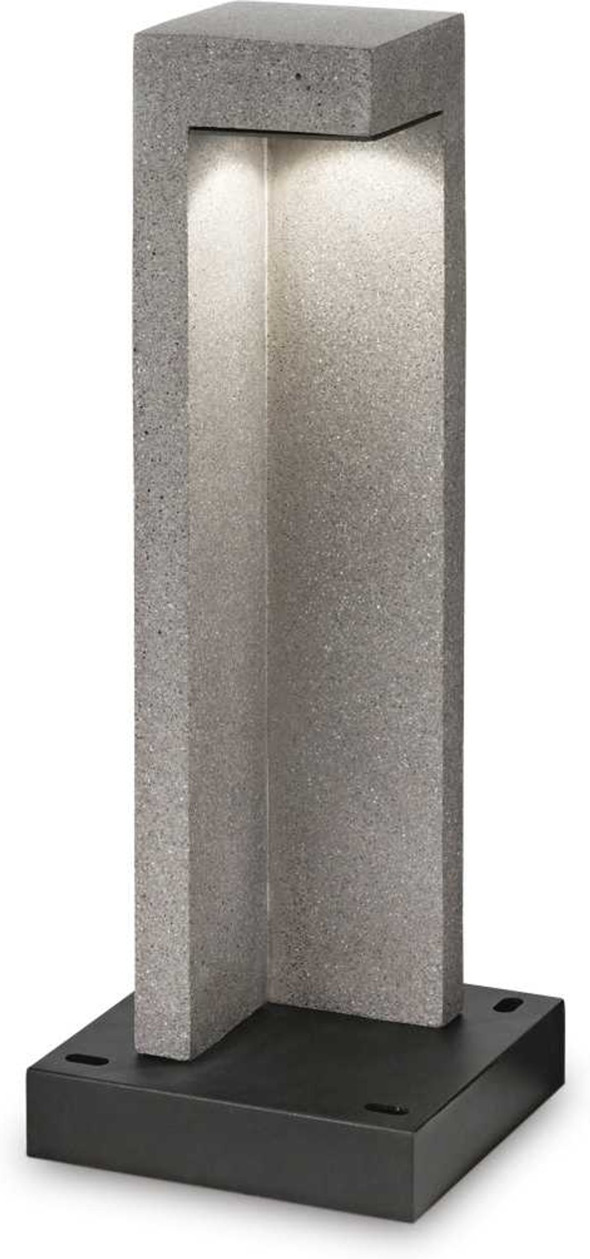 Udendørs Gulvlampe Ideal Lux Titano 9W LED 450 lm Granit/Sort IP55